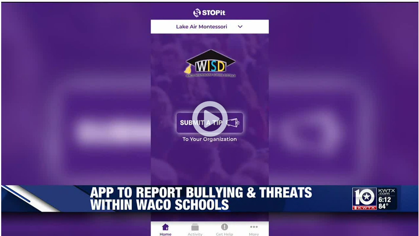 app report bullying threats